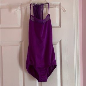 Purple leotard